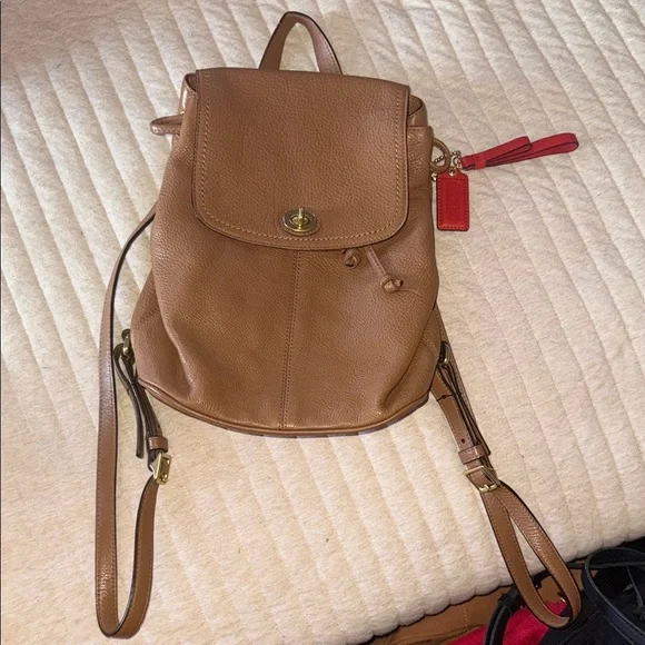 Coach | Bags | Coach Vintage Brown Leather Backpack | Poshmark
